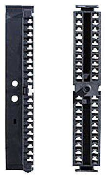 SIEMENS - Con. frontale SIMATIC S7-300 a 40 p. per contatti crimp senza contatti UI=100