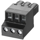 SIEMENS - Blocco morsetti a 3 poli per alim. tensione CP S7-1200, pezzo di ricambio, 5 pz