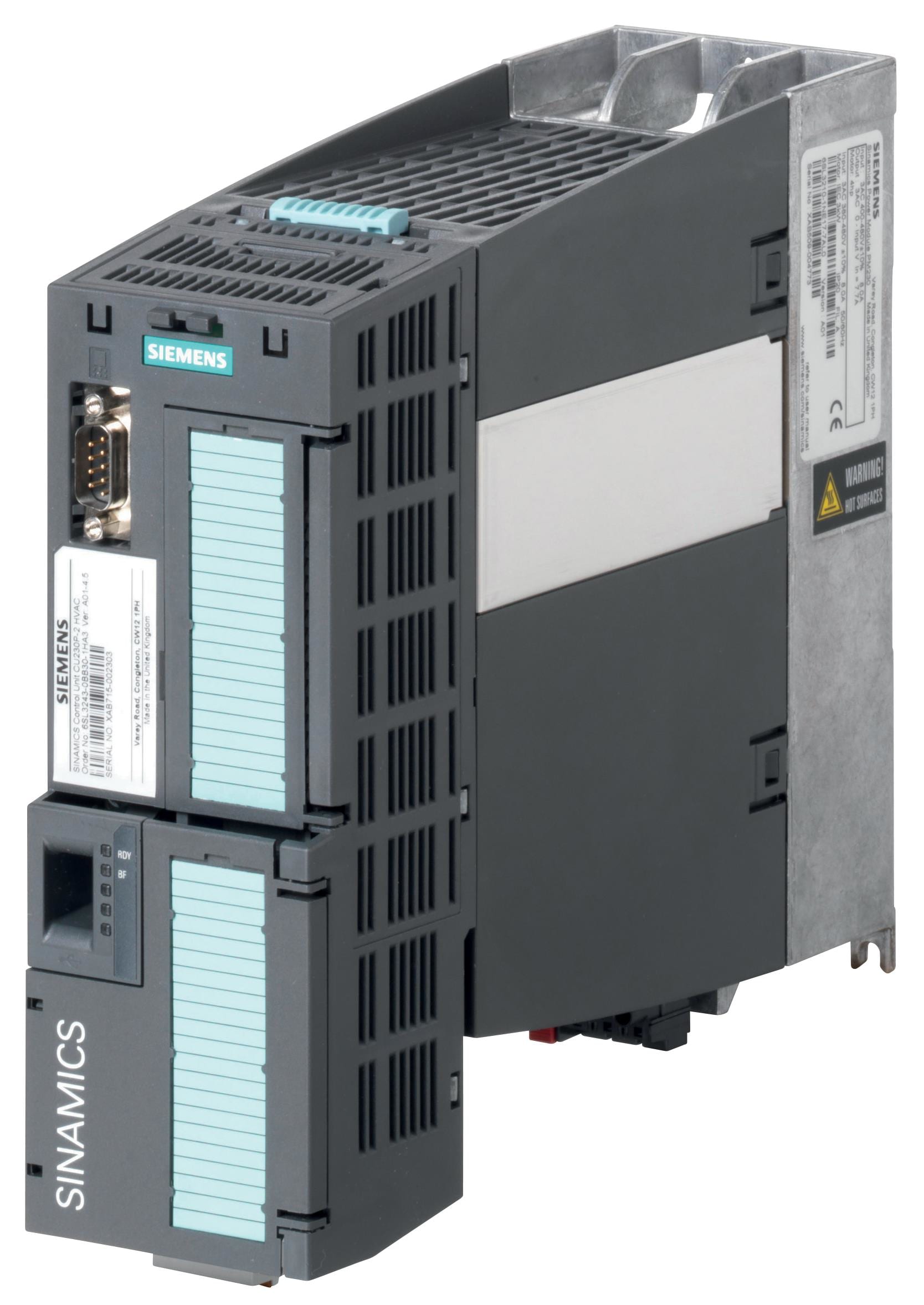 SIEMENS - INVERTER G120P, FSA, IP20, FILTRO B, 0.7
