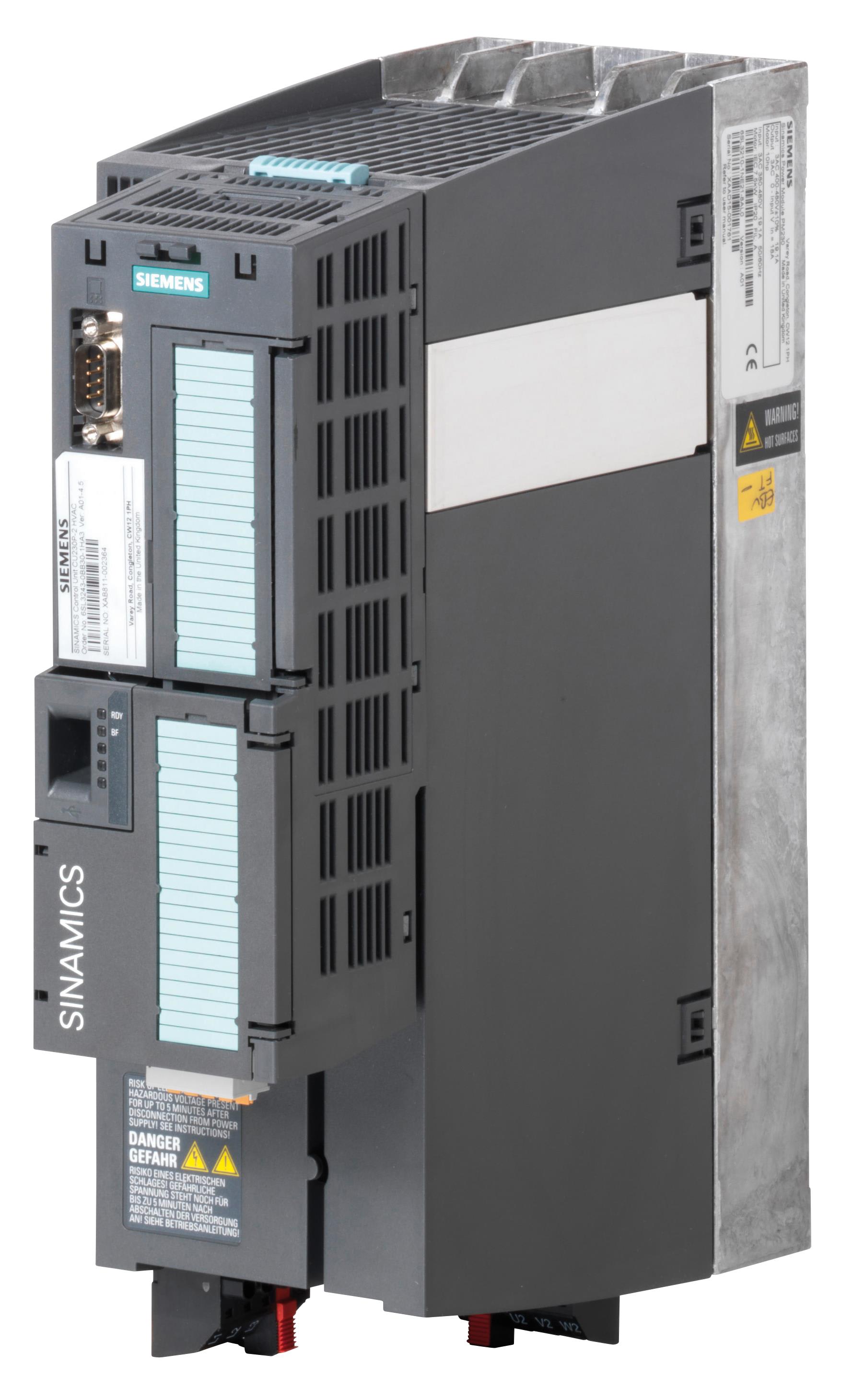 SIEMENS - INVERTER G120P, FSB, IP20, FILTRO B, 7.5