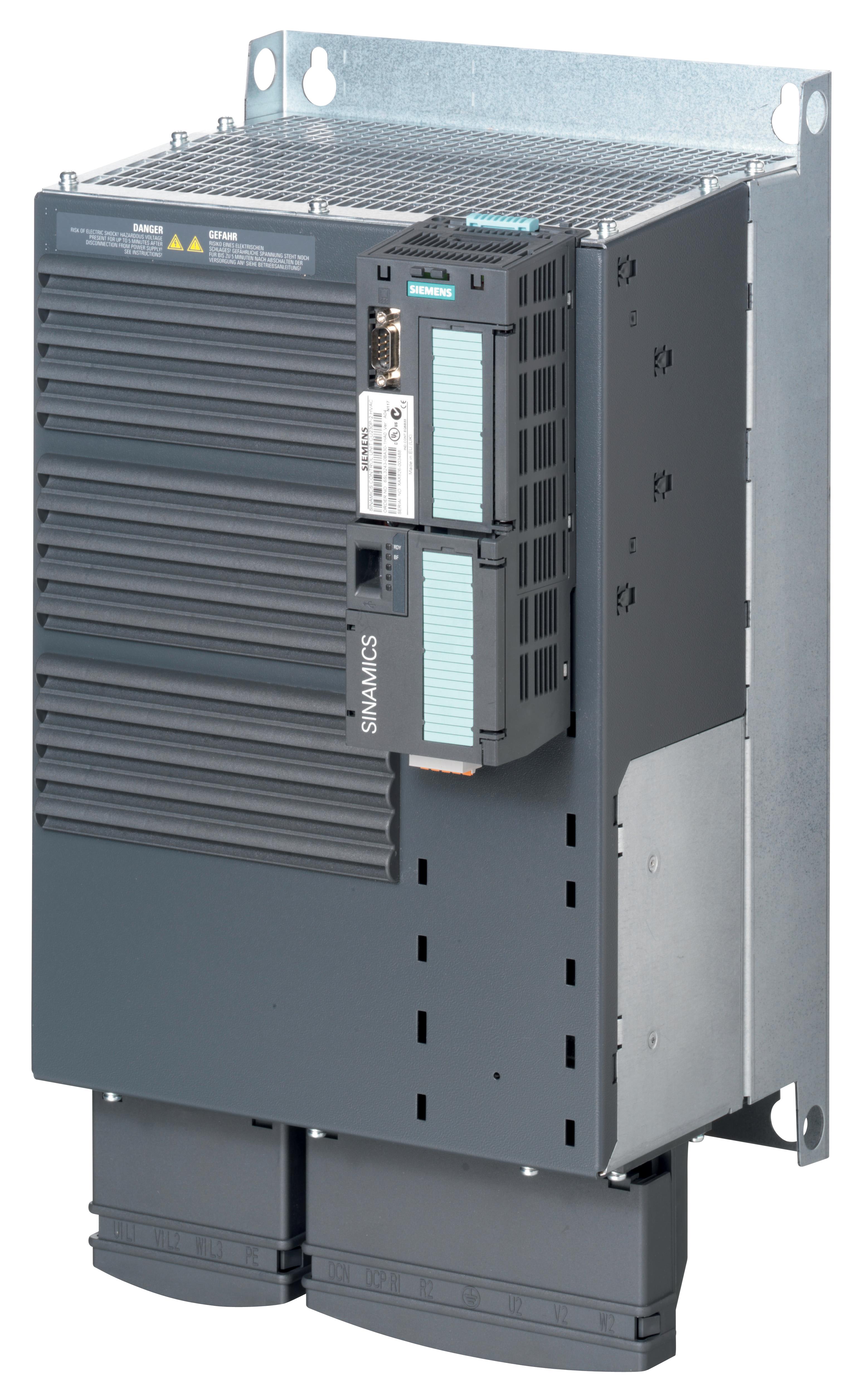 SIEMENS - INVERTER G120P, FSD, IP20, FILTRO B, 22