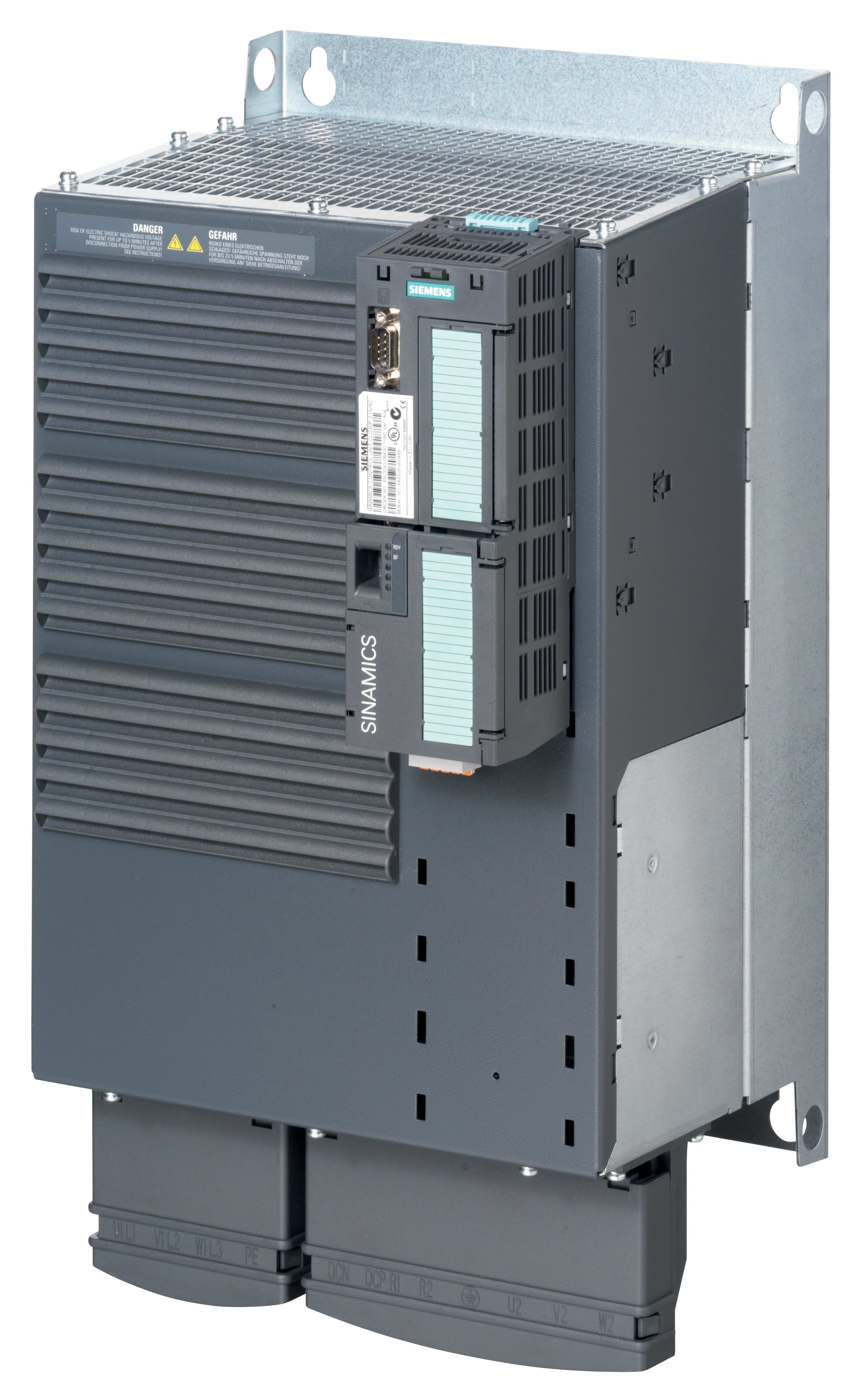 SIEMENS - INVERTER G120P, FSD, IP20, FILTRO B, 30