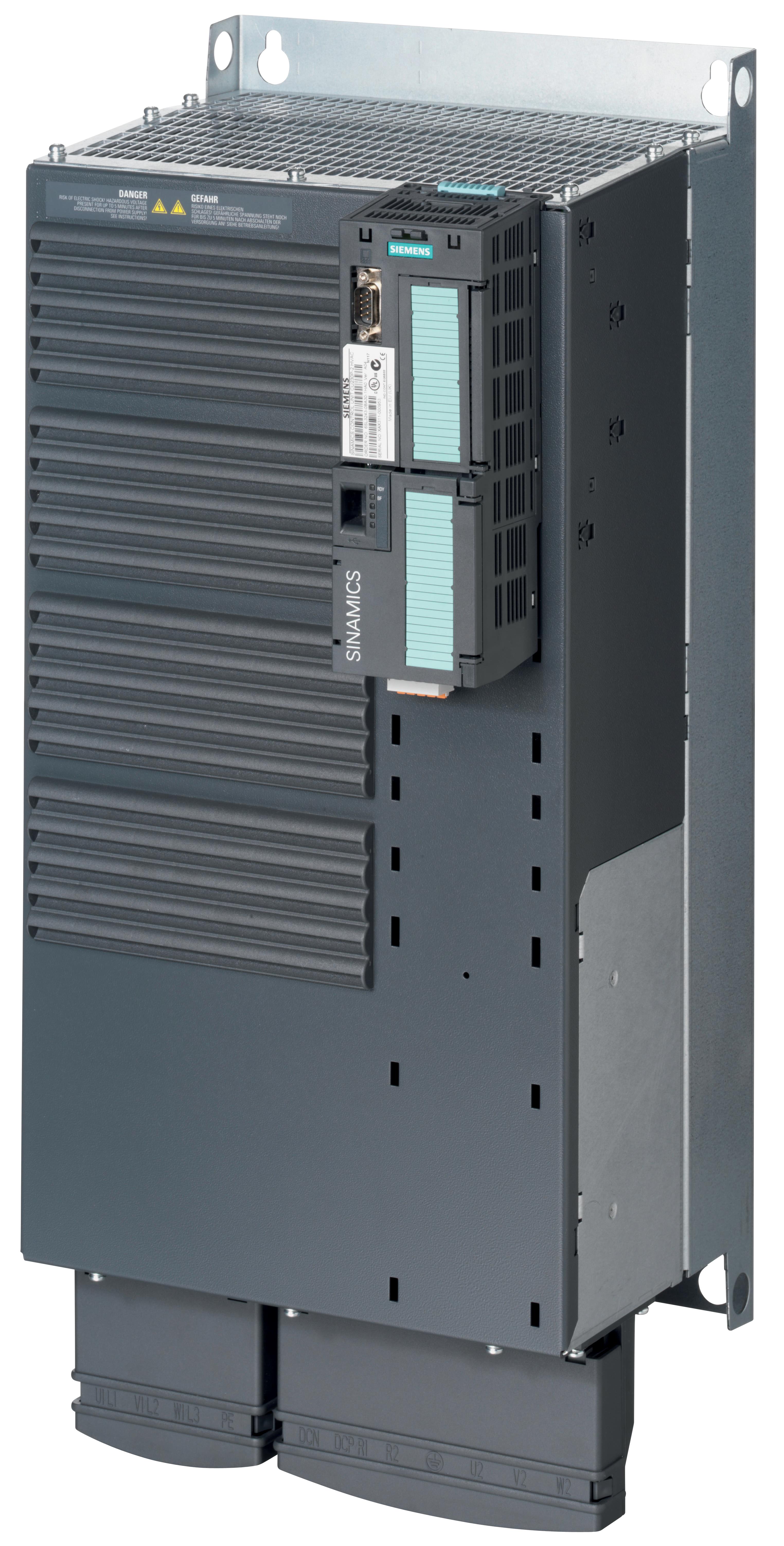 SIEMENS - INVERTER G120P, FSE, IP20, FILTRO B, 37