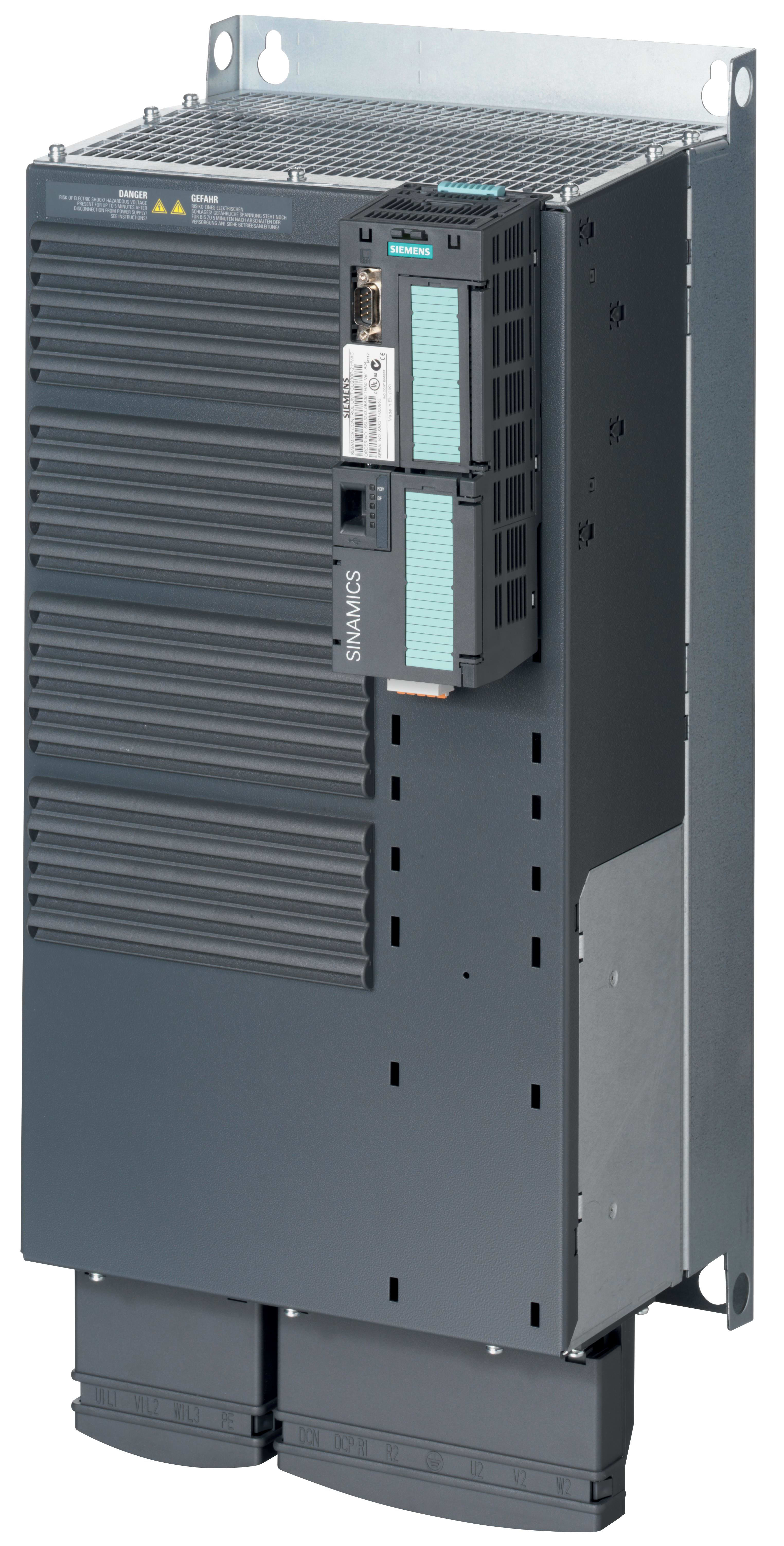 SIEMENS - INVERTER G120P, FSE, IP20, FILTRO B, 45