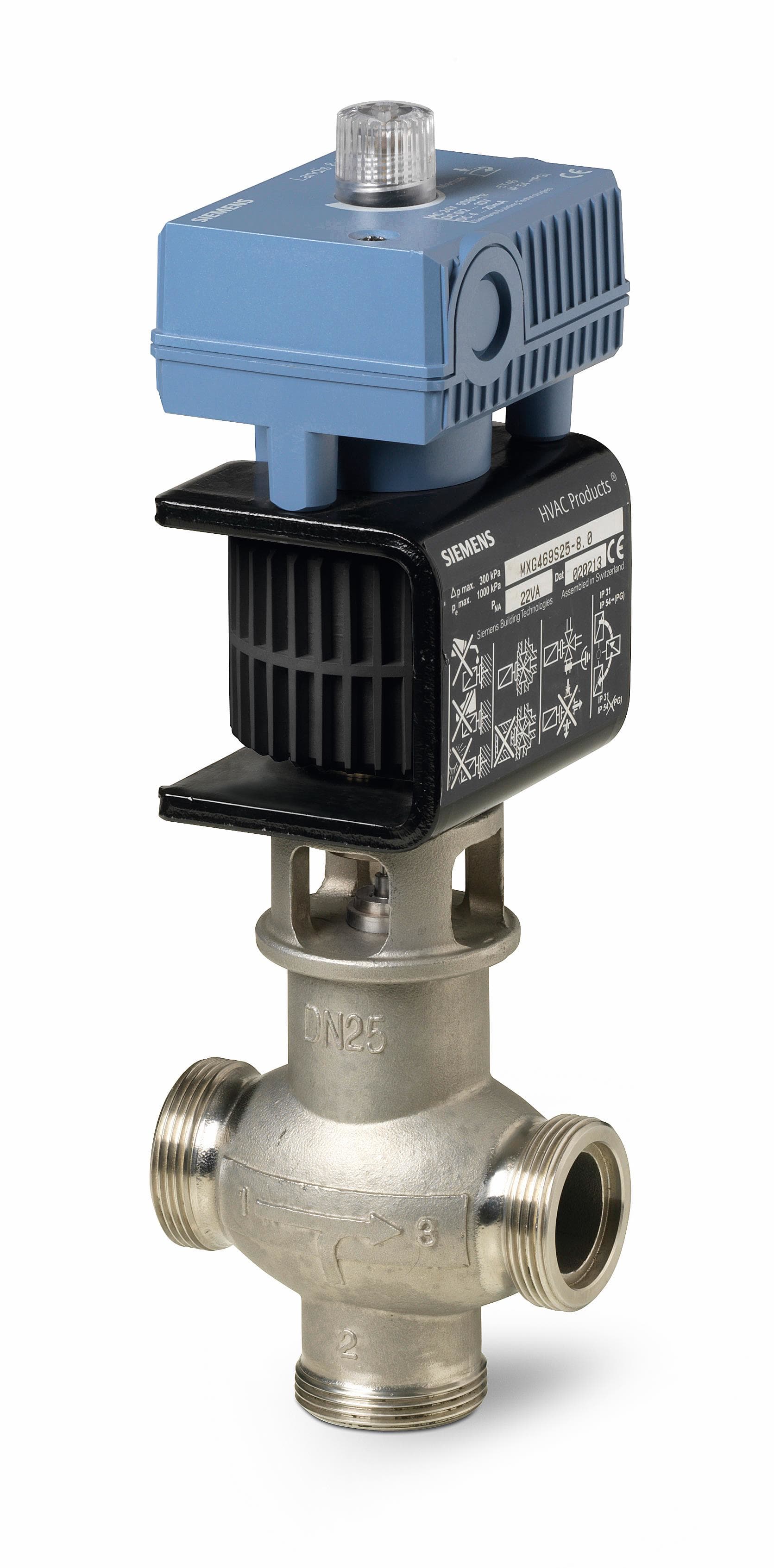 SIEMENS - VALVOLA MAGNETICA INOX 3VIE DN20 FIL. KV