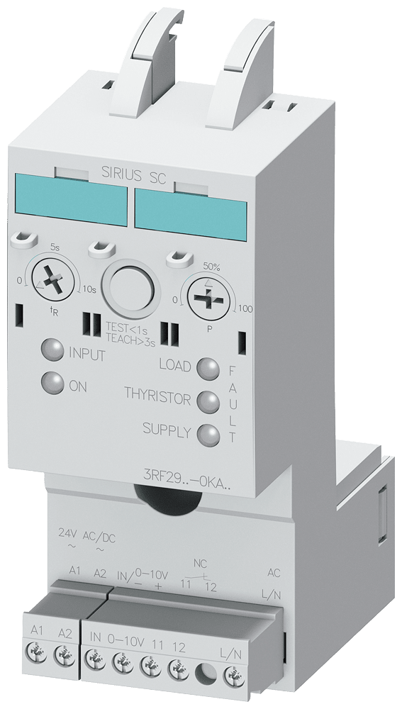 SIEMENS - Regolatore di potenza AUTOFREQ, campo di corrente 50 A 400 ... 600 V/AC/DC 24 V