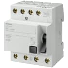 SIEMENS - Interruttore differenziale, a 4 poli, tipo A, In: 100 A, 100 mA, Un AC: 400 V