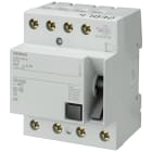 SIEMENS - Interruttore differenziale, a 4 poli, tipo A, In: 100 A, 500 mA, Un AC: 400 V