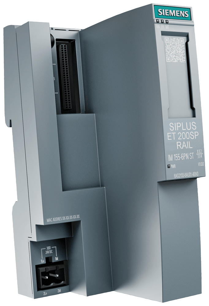 SIEMENS - SIPLUS ET 200SP IM 155-6 PN ST con modulo server TX RAIL