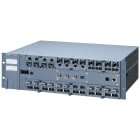 SIEMENS - SCALANCE XR552-12M man.sw.L3, 4xSFP+, 12x per Media-Modules, PoE, porte front.