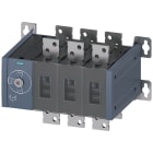 SIEMENS - SENTRON, commutatore di rete 3KC, con comando manuale, MTSE, grandezza costruttiva: 5, a 3 poli, Iu: 1250
