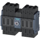 SIEMENS - Sezionatore sottocarico 16 A, grand. costr. 1, a 6 poli DC, comando frontale centrale, apparecchio di base