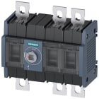 SIEMENS - Sezionatore sottocarico 80 A, grand. costr. 2, a 3 poli, comando frontale centrale, apparecchio di base