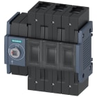 SIEMENS - Sezionatore sottocarico 100 A, grand. costr. 2, a 3 poli, comando frontale a sinistra, apparecchio di base