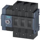 SIEMENS - Sezionatore sottocarico 100 A, grand. costr. 2, a 3 poli, comando laterale a sinistra, apparecchio di base
