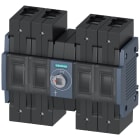 SIEMENS - Sezionatore sottocarico 160 A grand. costr. 2, a 4 poli, comando frontale centrale, apparecchio di base
