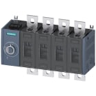 SIEMENS - Sezionatore sottocarico 250 A grand. costr. 3, a 4 poli, comando laterale a sinistra, apparecchio di base