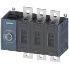 SIEMENS - Sezionatore sottocarico 315 A grand. costr. 3, a 3 poli, comando laterale a sinistra, apparecchio di base