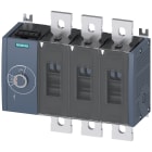 SIEMENS - Sezionatore sottocarico 630 A, grand. costr. 4, a 3 poli, comando laterale a sinistra, apparecchio di base