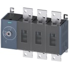 SIEMENS - Sezionatore sottocarico 1000 A, grand. costr. 5, a 3 poli, comando frontale a sinistra, apparecchio di base