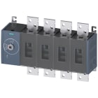SIEMENS - Sezionatore sottocarico 2000 A, grand. costr. 5, a 4 poli, comando frontale a sinistra, apparecchio di base