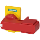 SIEMENS - Accessori per 3KD grand. costr. 2 comando diretto, rosso/giallo, esecuzione piatta lucchettabile