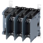 SIEMENS - Sezionatore sottocarico con fusibile 3KF SITOR, 63 A, grand. costr. 1, a 3 poli