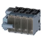 SIEMENS - Sezionatore sottocarico con fusibile 63 A, grand. costr. 1, a 4 poli, per fusibile NH grand. 000