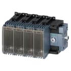 SIEMENS - Sezionatore sottocarico con fusibile 80 A, grand. costr. 1, a 4 poli, per fusibile NH grand. 000