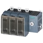 SIEMENS - Sezionatore sottocarico con fusibile 160 A, grand. costr. 2, a 3 poli, per fusibile NH grand. 000
