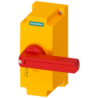 SIEMENS - Accessori per 3KF grandezza costruttiva 3, comando diretto, rosso/giallo, lucchettabile in posizione OFF
