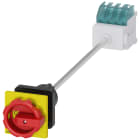 SIEMENS - SENTRON, sezionatore sottocarico 3LD, interruttore di OFF di emergenza, a 4 poli, Iu: 16 A