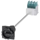 SIEMENS - SENTRON, sezionatore sottocarico 3LD, interruttore principale, a 3 poli, Iu: 25 A