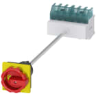 SIEMENS - SENTRON, sezionatore sottocarico 3LD, interruttore di OFF di emergenza, a 6 poli, Iu: 25 A