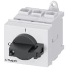 SIEMENS - SENTRON, sezionatore sottocarico 3LD, interruttore principale, a 3 poli, Iu: 25 A