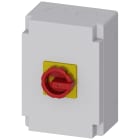 SIEMENS - SENTRON, sezionatore sottocarico 3LD, interruttore di OFF di emergenza, a 3 poli, Iu: 100 A
