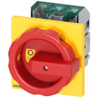 SIEMENS - SENTRON, sezionatore sottocarico 3LD5 UL, interruttore di OFF di emergenza, a 3 poli, approvato,