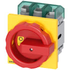 SIEMENS - SENTRON, sezionatore sottocarico 3LD5 UL, interruttore di OFF di emergenza, a 3 poli, approvato,