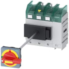 SIEMENS - SENTRON, sezionatore sottocarico 3LD5 UL, interruttore di OFF di emergenza, a 4 poli, approvato,