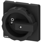 SIEMENS - Comando rotativo, leva di azionamento nera, per custodia in materiale isolante, per 16 ... 32 A,