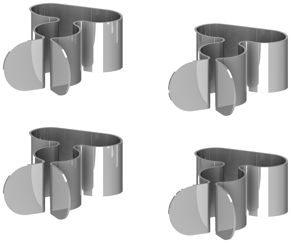SIEMENS - Mollette per lo schermo, 3 ... 12 mm, accessori per interruttori per manutenzione e riparazione 3LD2