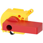 SIEMENS - Maniglia aggiuntiva per comando rotativo rinviato bloccoporta, colore rosso/giallo, fino a 150 A, accessorio