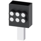 SIEMENS - Morsetto triplo 3 x 2,5 ... 16 mm², per grandezza costruttiva NH000, NH00 con morsetto serracavo