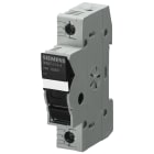 SIEMENS - SENTRON, portafusibili per cartucce cilindriche, 10 x 38 mm, a 1 polo, In: 30 A, Ue DC: 1000 V