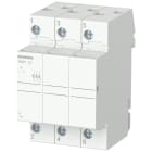 SIEMENS - SENTRON, portafusibili per fusibili cilindrici, 10 x 38 mm, a 3 poli, In: 32 A, Un AC: 690 V