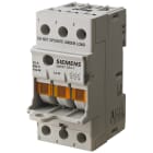 SIEMENS - SENTRON, portafusibili per fusibili cilindrici, 10 x 38 mm, a 3 poli, In: 32 A, Un AC: 690 V