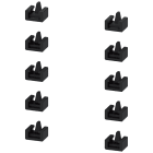 SIEMENS - Kit antivibrazione e antiurto per 3RC7 ILM, comprendente 10 connettori