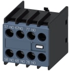 SIEMENS - Blocchetto di contatti ausiliari 30U, frontale, 3NO anticipati, per 3RH2 e 3RT2, morsetti a vite