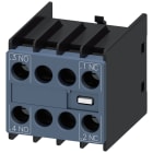 SIEMENS - Blocchetto di contatti ausiliari per elettronica, 1NO+1NC, vie di corrente: 1NO,--,--, 1NC