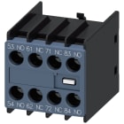 SIEMENS - Blocchetto di contatti ausiliari sul lato frontale, 2NO+2NC, via di corrente 1NO, 1NC, 1NC, 1NO, morsetti a vite